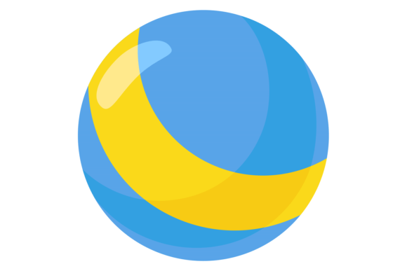 Bounce Ball Icon Graphics for Kids’ Game Illustrations