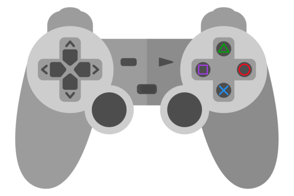 Console Joystick Icon Graphics & Illustrations