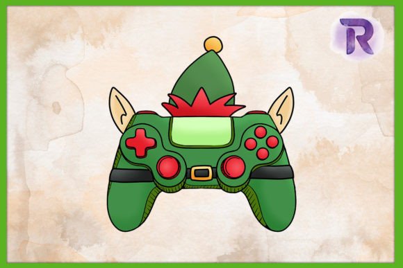 ELF Game Controller Christmas PNG: A Crafts & Graphics Designer’s Take for Content Publishers