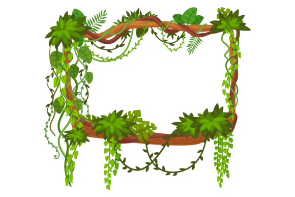 Exotic Tropical Frame – A Versatile Graphic for Digital Sellers