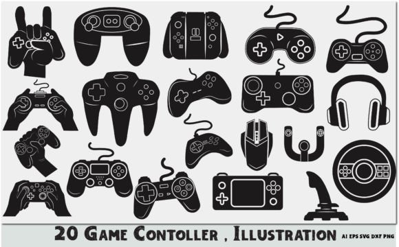 Game Controller Video Game SVG for Digital Sellers