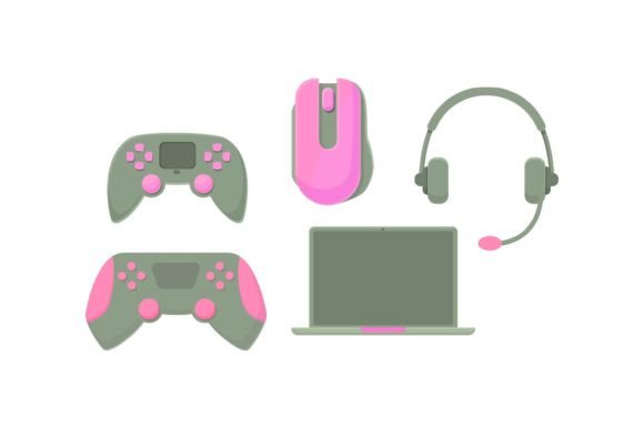 Game Play: A Versatile Illustration for Modern Design Projects