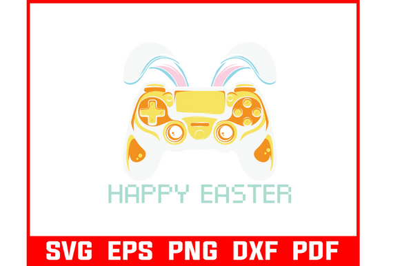 Happy Easter Game Controller SVG: A Playful Craft Design for Seasonal Fun