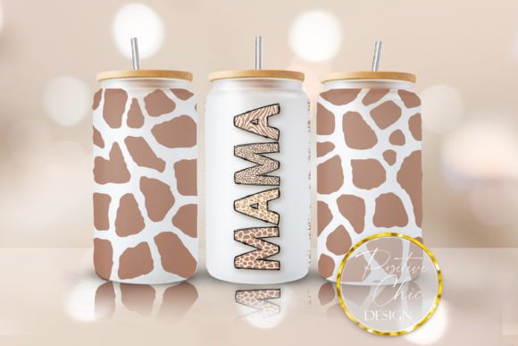 Mama Libbey Glass Can Wrap Animal Print Review